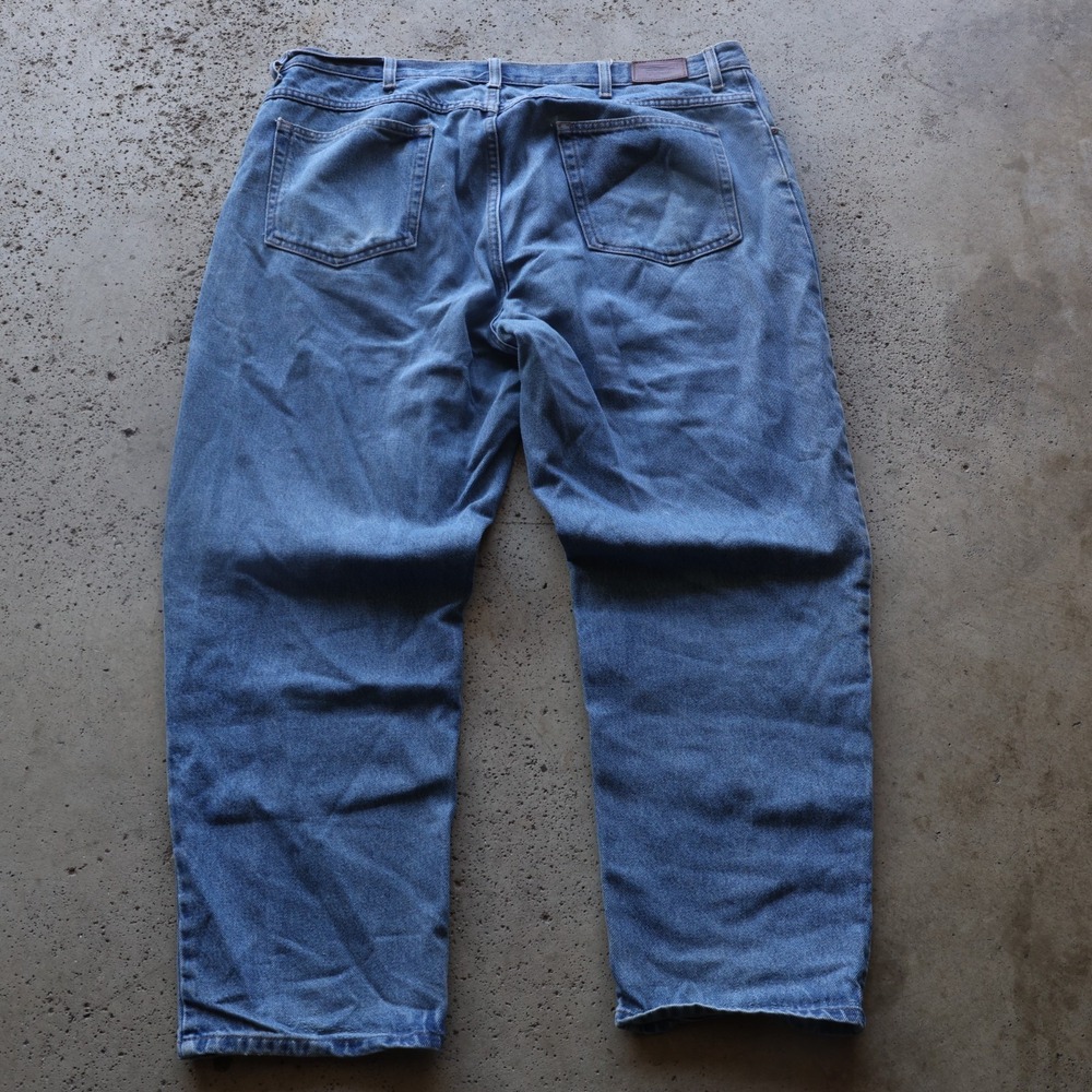 Vintage LL Bean Relaxed Fit‎ Jeans Mens 40x30 Blue Denim Straight Leg 90s